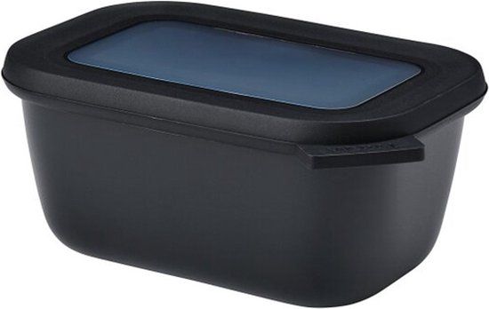 Mepal Cirqula Vershouddoos - 750 ml - Rechthoekig - Nordic Black