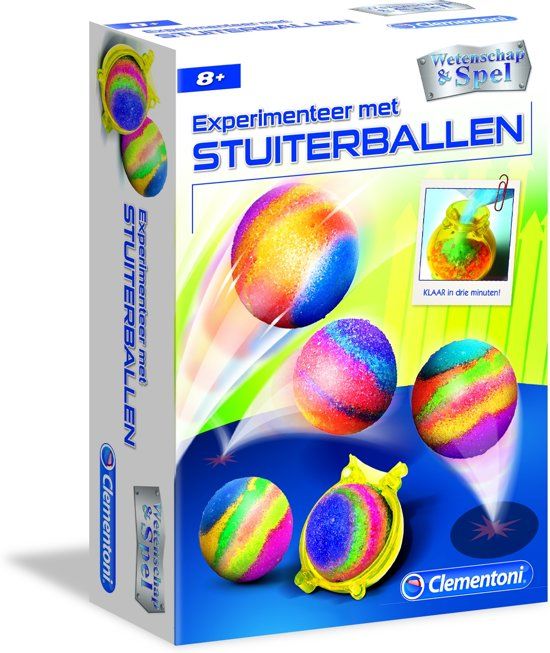 Clementoni Wetenschap & Spel - Experimenteer met Stuiterballen