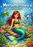 Meerjungfrauen Ausmalbuch