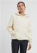 Miss Tee Good Vibes Puff Print Hoodie/trui Beige XXL