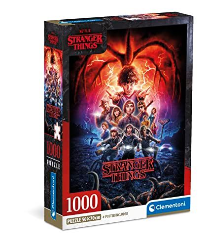 Clementoni Stranger Things Puzzel - 1000 stukjes - 39713