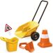 Hape Zandschep en emmer dumperwagen set - Geel - Kunststof