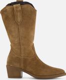 Tamaris Cowboylaarzen bruin Leer - Dames - Maat 39 - Herfst/Winter 2025
