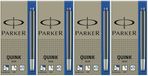 Parker Quink - Set van 20 - Cartouches d'encre - Bleu - (4 x 5)