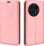 MobyDefend Hoesje - Geschikt voor OnePlus 13 - Luxe Wallet Bookcase (Magnetische Sluiting) - Roze