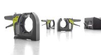FLEXIPASS kabeldoorvoer met tas, draaibare wielset voor kabeldispenser