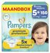 Pampers Premium Protection Maat 5+ Maandbox 150 luiers 12/17KG