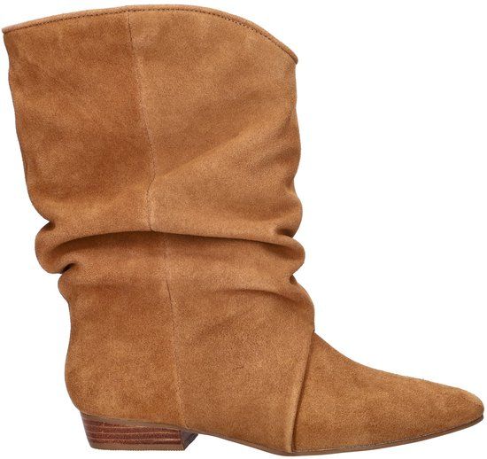Shoecolate dames boot - Cognac - Maat 38