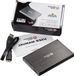 Merkloos Wan GmbH Externe harde schijf 2,5 inch draagbaar USB 3.0 supersnel compact 250 GB zwart
