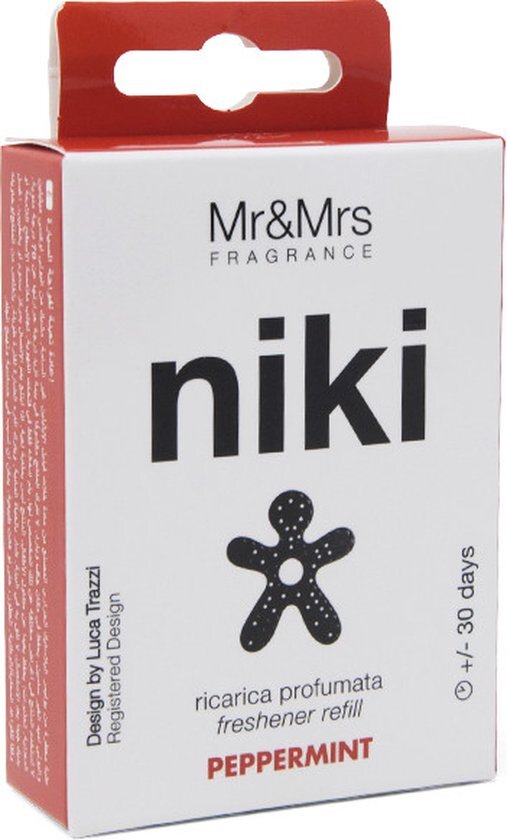 Mr &amp; Mrs Fragrance NIKI Car Refill - Peppermint