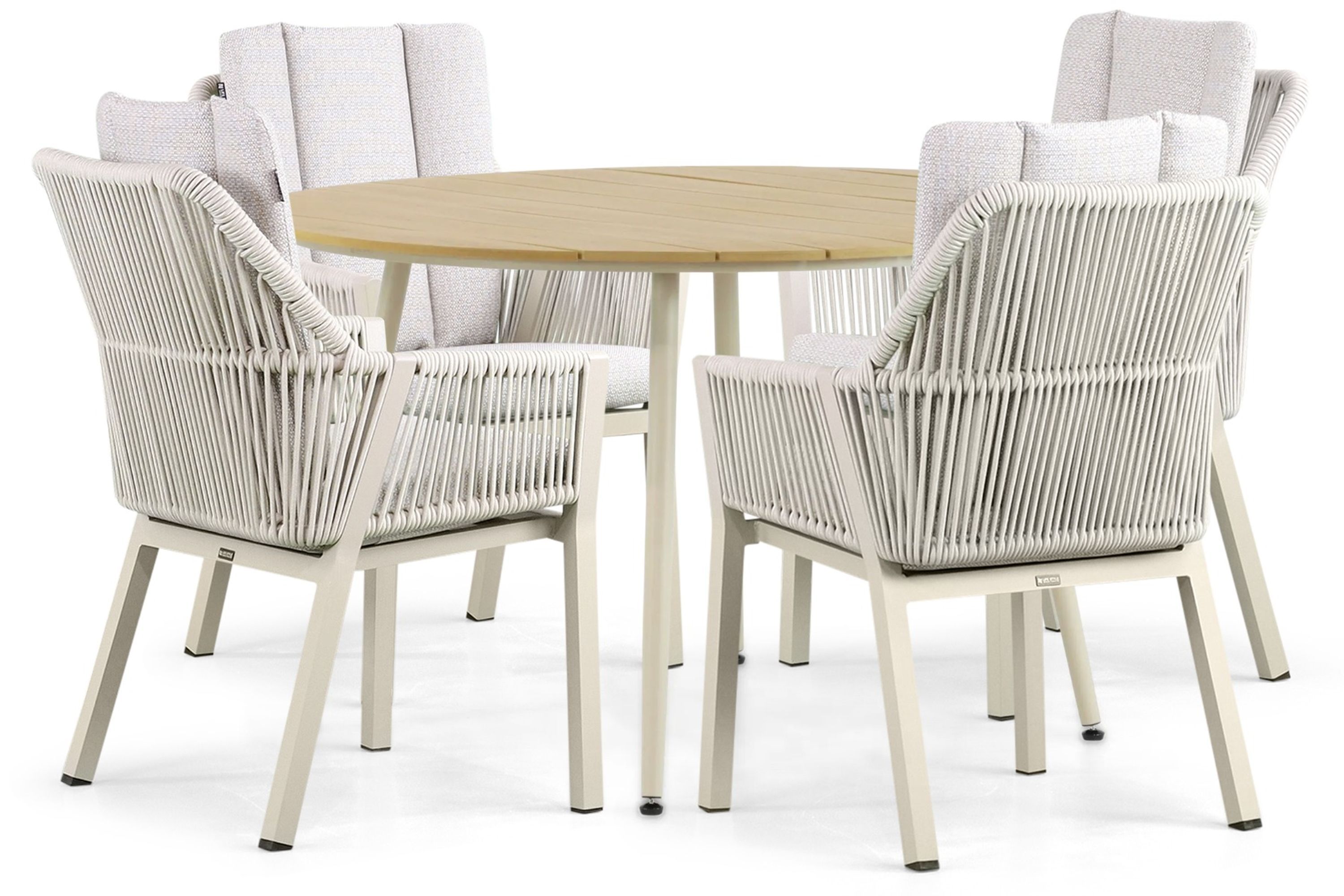 Lifestyle Garden Furniture Lifestyle Lifestyle Verona/Matale 125 cm dining tuinset 5-delig