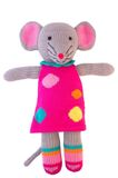 Pippa Knuffel gebreid muis 36 cm