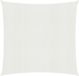 vidaXL Zonnezeil 160 g/m² 5x5 m HDPE blanc