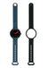 Hip Hop Digitaal horloge cyaan blauw / zwart