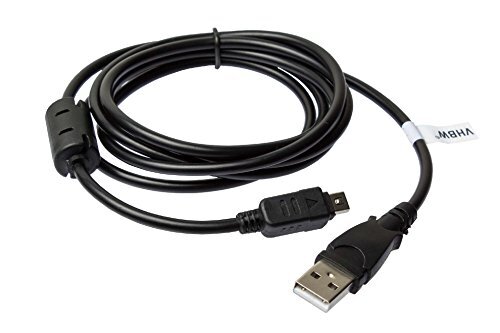 VHBW USB datakabel kabel compatibel met Olympus MJU 1060 vervangt CB-USB5, CB-USB6