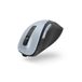 Hama MW-500 Recharge Ergonomische Draadloze Muis - Optisch - 1600 DPI - 6 Knoppen - Rechtshandig - Zwart/Blauw