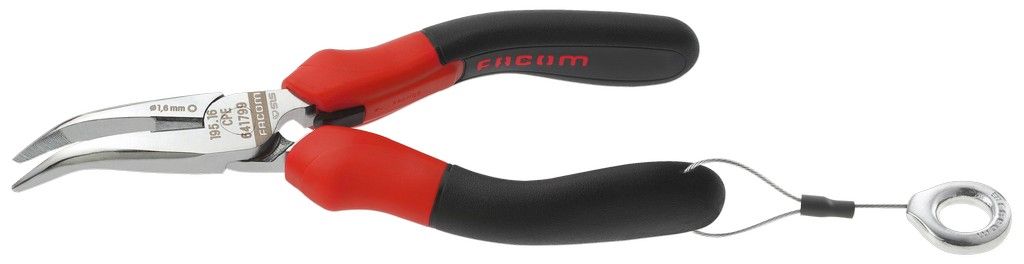 Facom sls tang met korte halfronde bekken 40gr 200mm