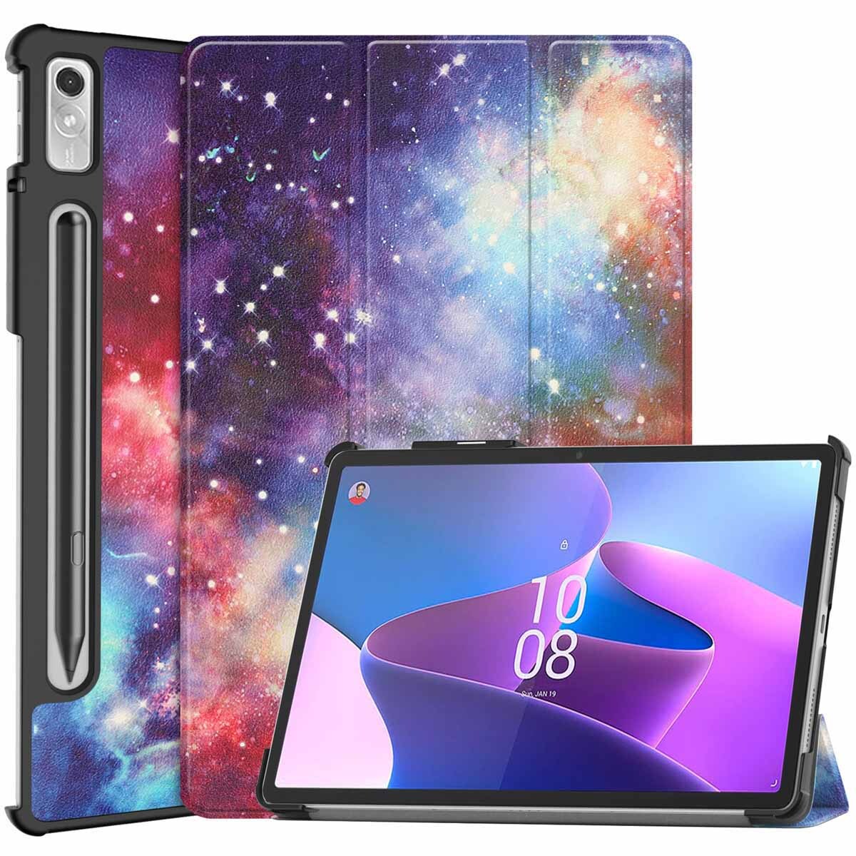 imoshion Design Trifold Bookcase Lenovo Tab P11 Pro (2nd gen) tablethoes - Space