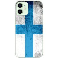 Apple iPhone 12 Mini Marseille Flag Siliconen Hoesje