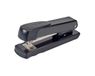 Rexel Meteor Halve Strip nietmachine, 20 vel capaciteit, gebruikt 24/6 en 26/6 nietjes, metalen lichaam, zwart, 2100019