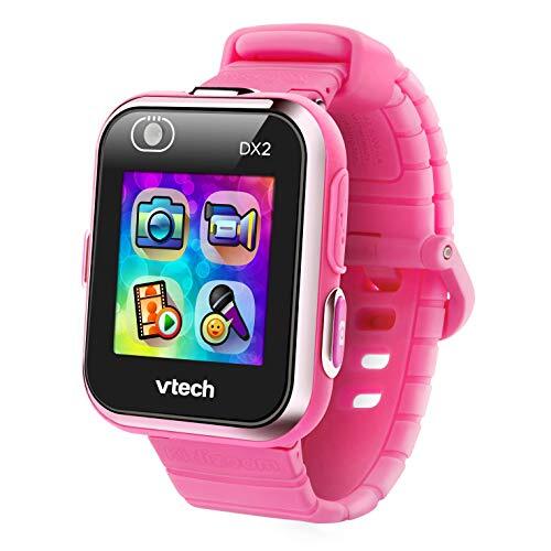 VTech - Kidizoom Smart Watch DX2, smartwatch voor kinderen, dubbele camera, video's, games, roze, ESP versie (80-193857)