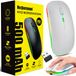 Heckermann Y11: Souris d'ordinateur sans fil avec éclairage, design ergonomique