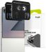 Ringke Camera Lens Frame Glass - Camera Protector Geschikt voor Samsung Galaxy Z Flip 7 - Case Friendly Tempered Glass - Zwart 2-Pack