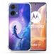 Cokitec Motorola G85 5G Animal Dolphin Wave Versterkte hoes