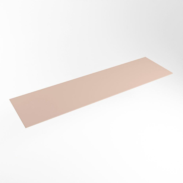 Mondiaz Mondiaz TOP 46 Topblad - 170x46x0.9cm - geschikt voor afdekplaat - Solid surface - Rosee XIM49875Rosee