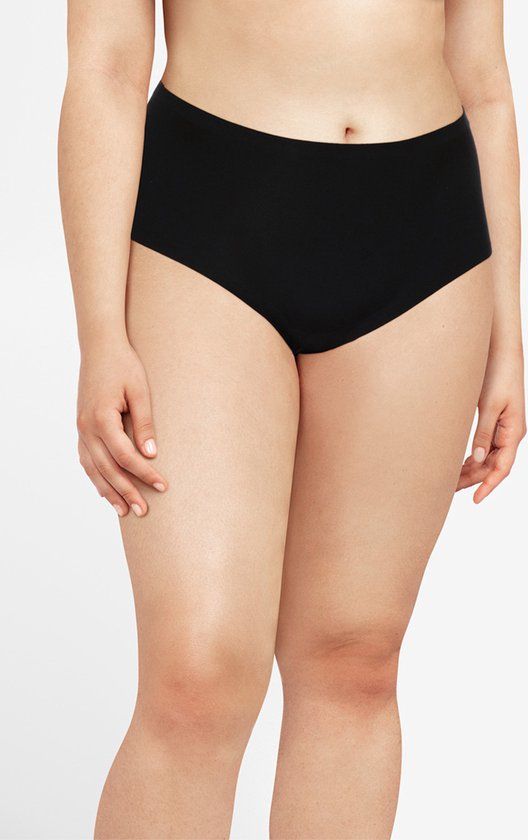 Chantelle Soft Stretch High Waist Brief - Black - One Size