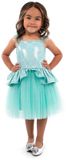 Little Adventures Teal tutu jurk – Maat M (98-104)