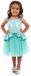 Little Adventures robe tutu bleu sarcelle – Taille M (98-104)