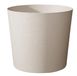 EDA Element Pot conique en plastique recyclé beige 100L 60cm