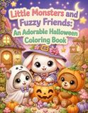 Little Monsters and Fuzzy Friends: Cute Kids Halloween Coloring Book