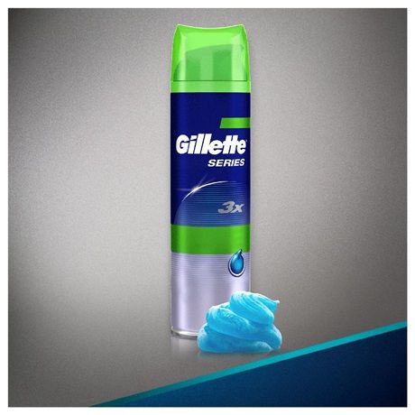 Gillette Series Sensitive Scheergel - 200 ml - Voor de gevoelige huid