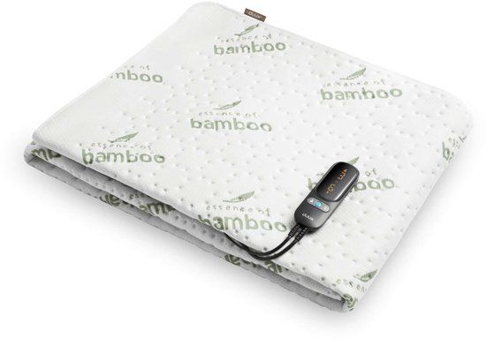 Duux Snooze Bamboo Elektrisch Onderdeken – 6 standen – 90x200 cm