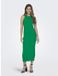 Betty Robe mi-longue sans manches Vert XS Femme