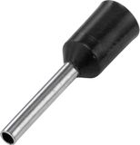 Vogt Verbindungstechnik 470408 Adereindhulzen 1.50 mm² Deels geïsoleerd Zwart 100 stuk(s)