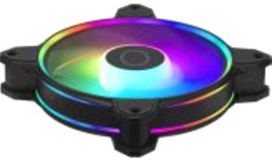 Cooler Master MF120 Halo2 3-Pack - Case Fan - Black