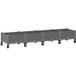 Maison Exclusive Jardinière sur roulettes, gris clair, 160 x 40 x 29 cm, en plastique PP