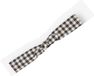 Vertbaudet 3-delige set baby ruitjesjurk + gilet + haarband