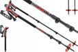 LEKI Haute Route 3 Skitochten Stokken Dark Anthracite / Dark Red
