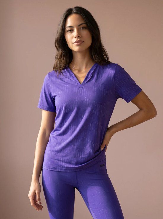 Sjeng Sport ISTRIA Sportshirt Vrouwen - Reflex Blue - Maat XL
