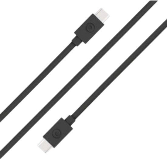 Bigben Connected USB-C naar USB-C Laad- en Synchronisatiekabel 2m Zwart
