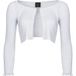 PINKO Bluma Cardigan Costina Lurex Silver Grey Taille: XS