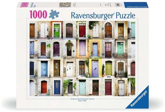 Ravensburger Beautiful Doors in the Provence Legpuzzel - 1000 stukjes