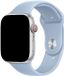 123watches.nl 123watches Sportband - Zachtblauw - Siliconen - M/L - Geschikt voor Apple Watch
