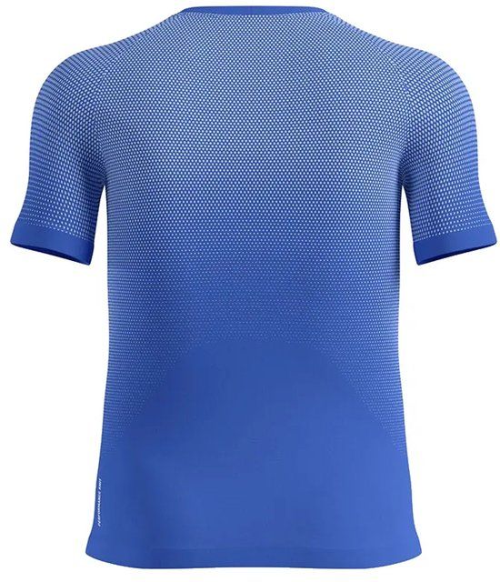 Odlo Performance Light Korte Mouwen Basislaag Blauw M Man