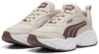 Puma Cassia 2.0 Lage sneakers Vrouwen Maat 36 Silver Fog-Rich Cocoa-Puma White