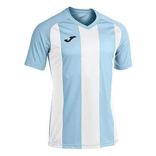 Joma T-shirt met korte mouwen Pisa II blauw wit, 102243.352.M